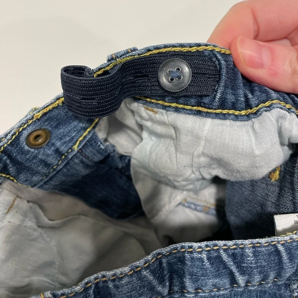 VINTAGE HEALTH TEX Denim Shorts with Floral Embroidery